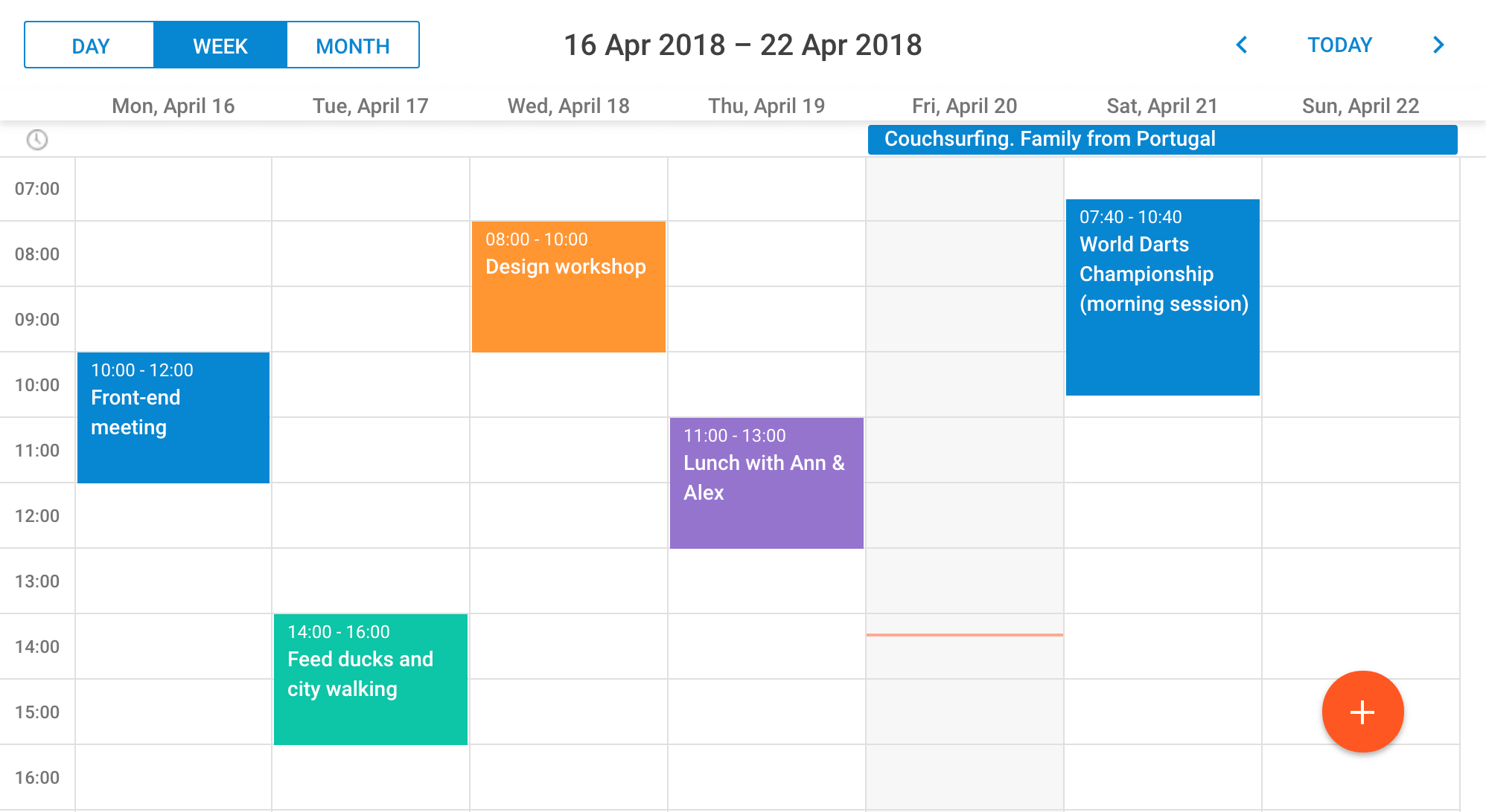 open source javascript work schedule maker