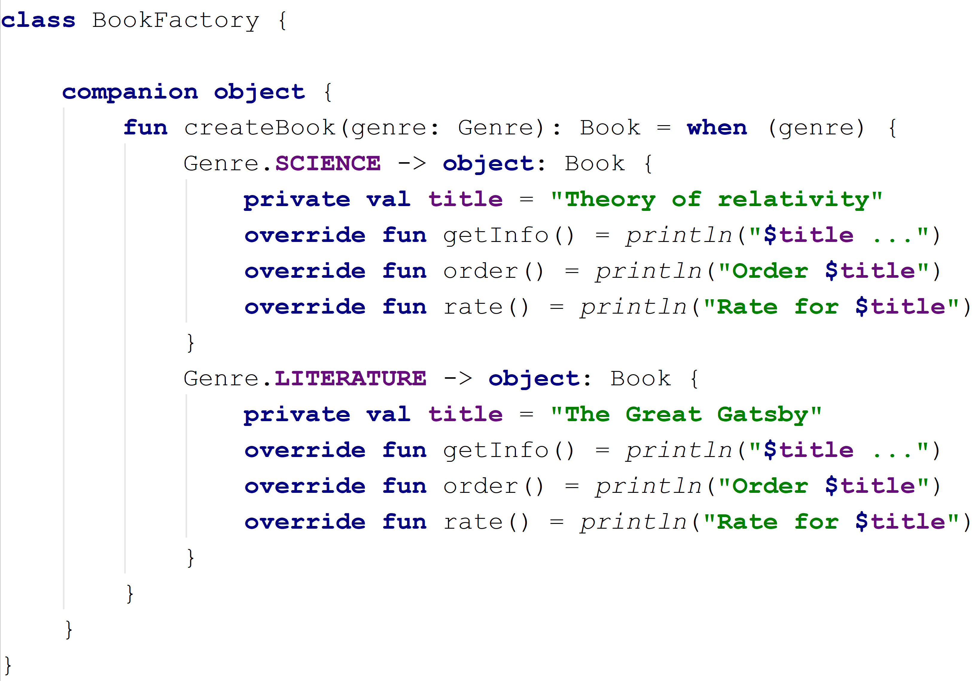 Factory Pattern in Kotlin - DZone Java