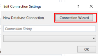 Edit Connection Settings