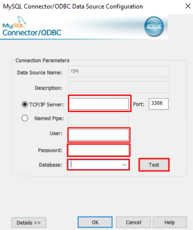 ODBC Data Source Configuration