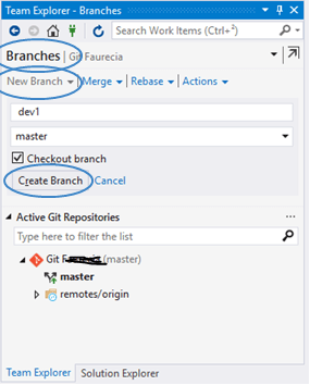 create branch