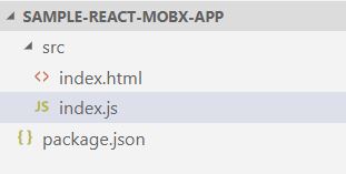 Project folder structure