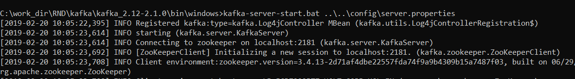 Kafka server