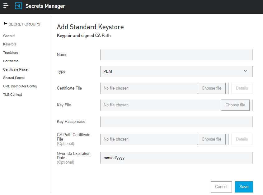 Secrets Manager In Anypoint Platform