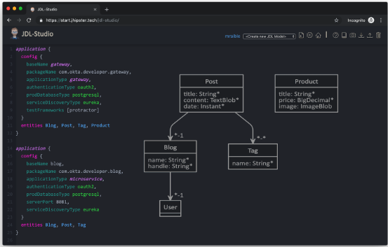 Jhipster on sale microservice tutorial