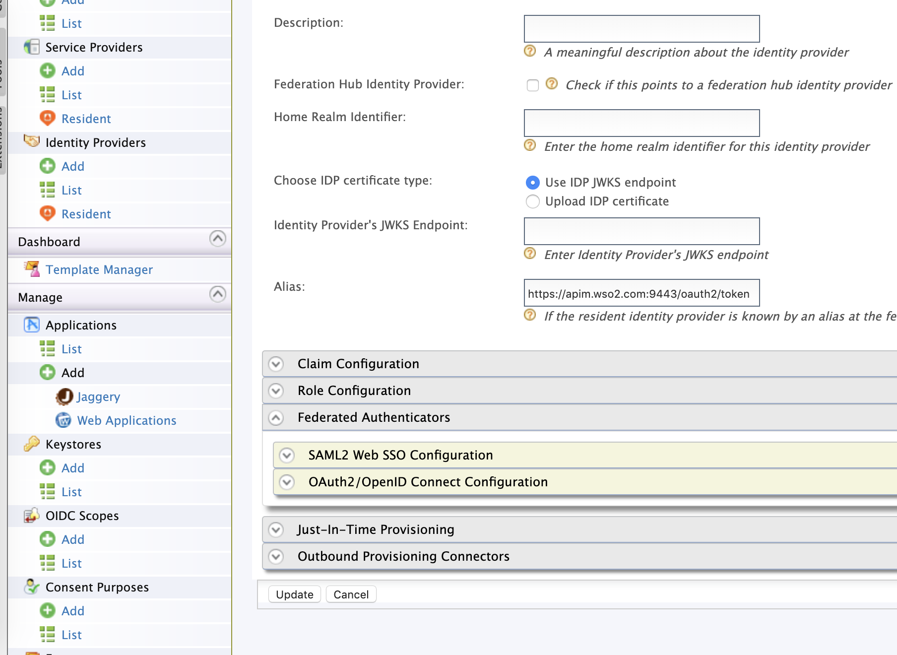 O Auth2/OpenID connector