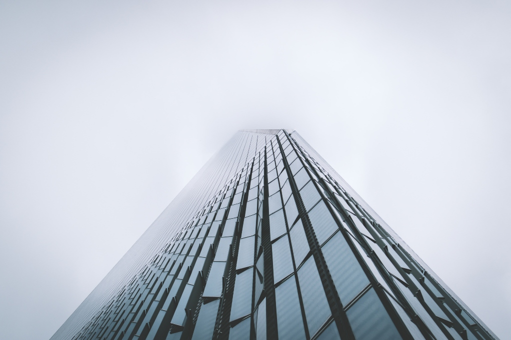 building-going-into-clouds