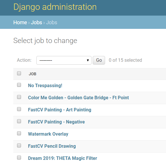 Managing and uploading content with Django