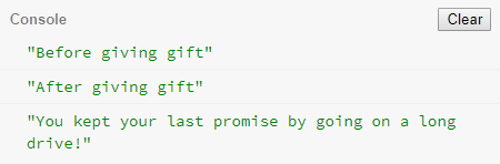Final output from using promise.all()
