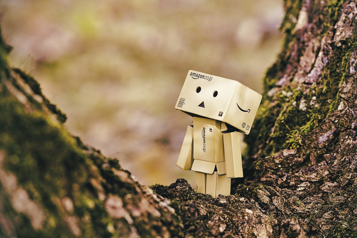 robot-made-of-amazin-boxes-in-tree
