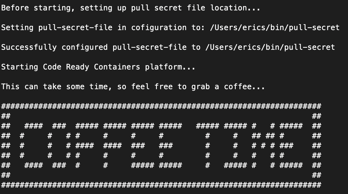 Configuring pull-secret-file