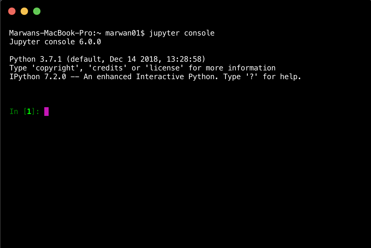 python screen