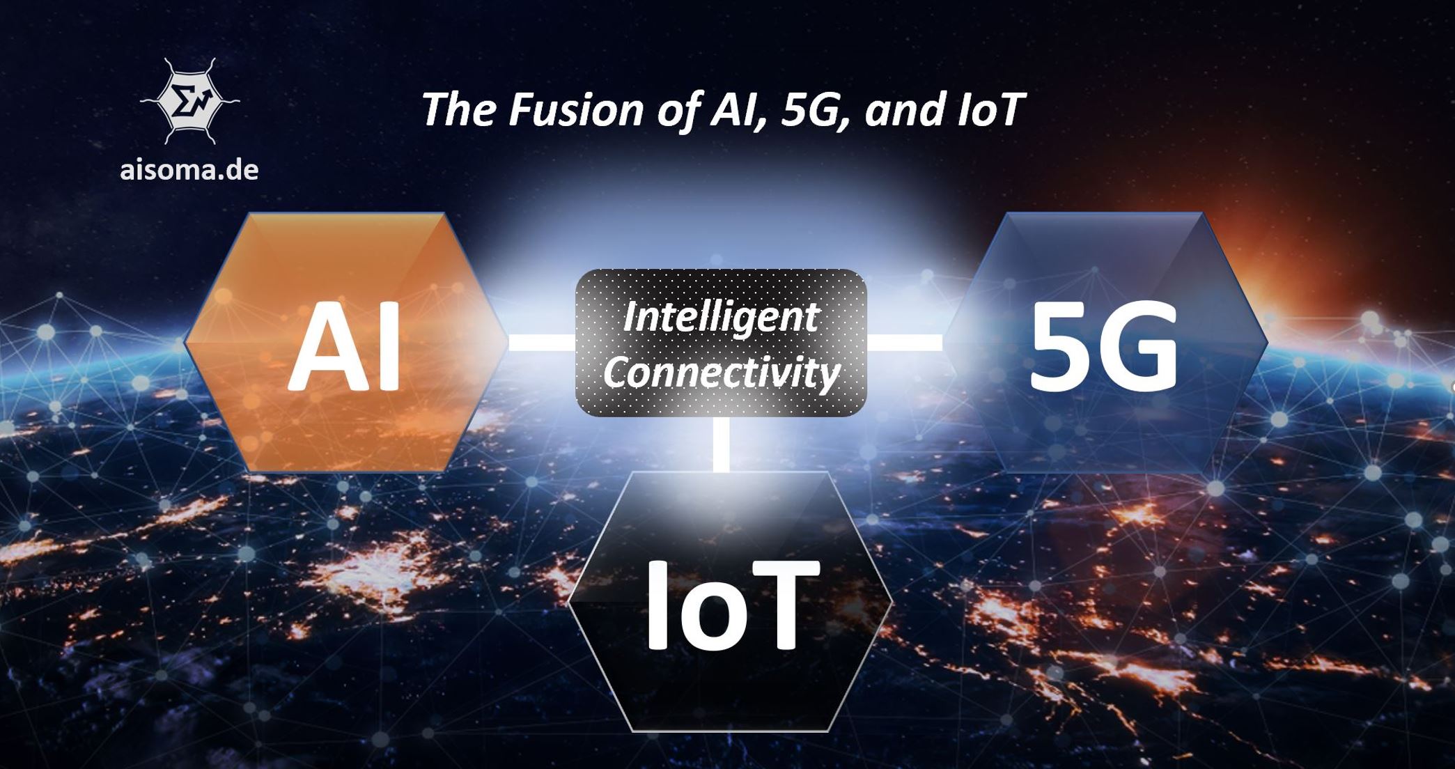 The Fusion of 5G, IoT, and AI