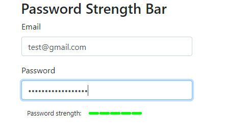 Password strength great