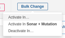 bulk change