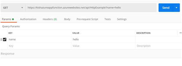 Adding key-values in Postman