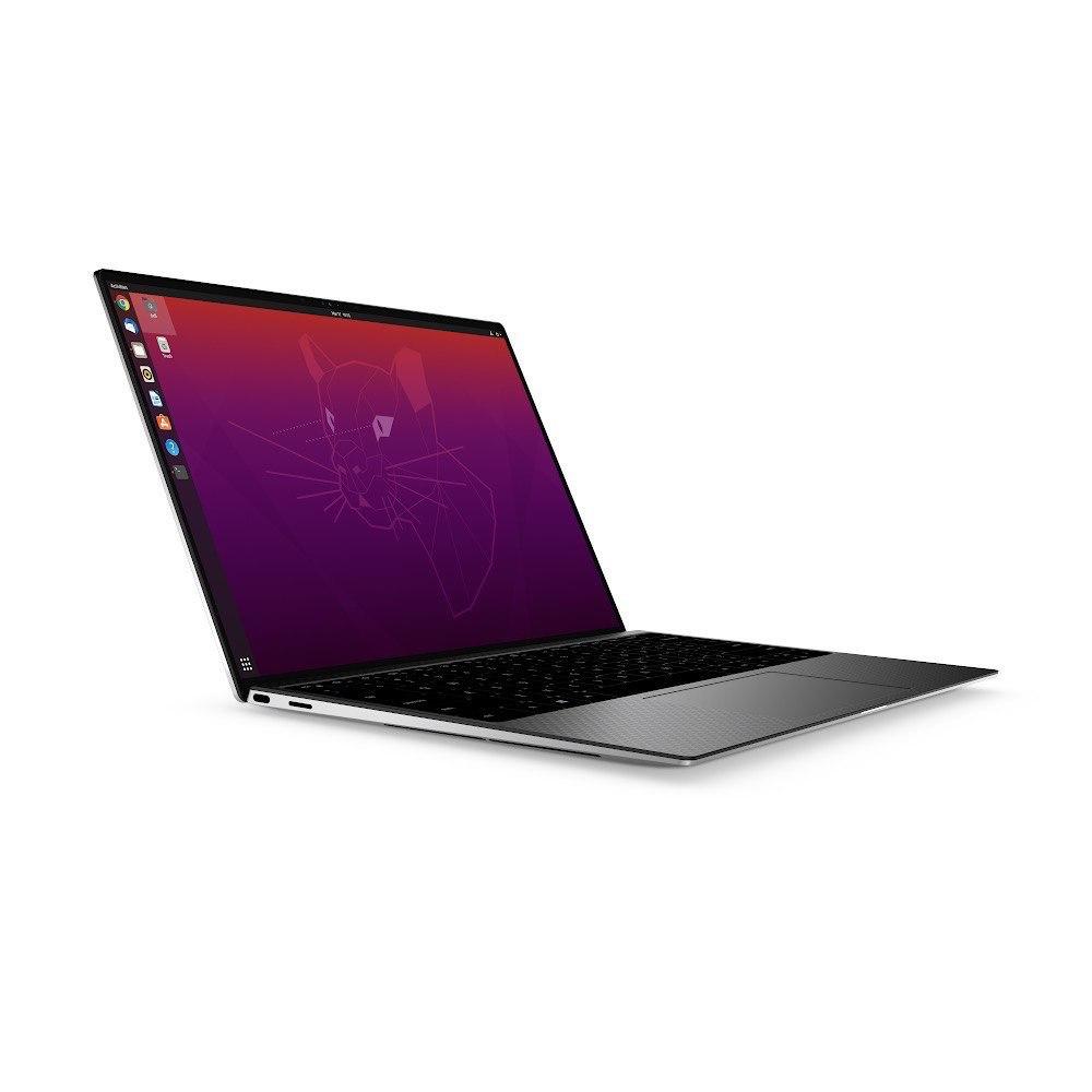 Ubuntu running on a laptop