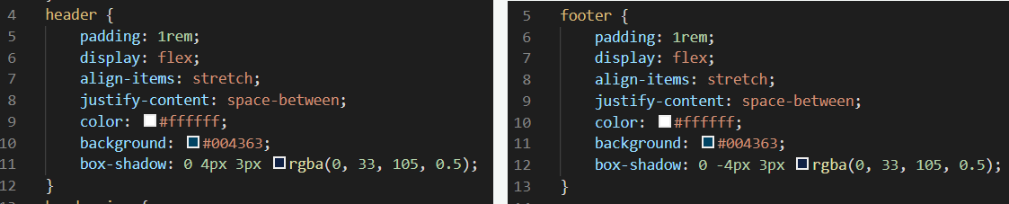 Changing application color scheme