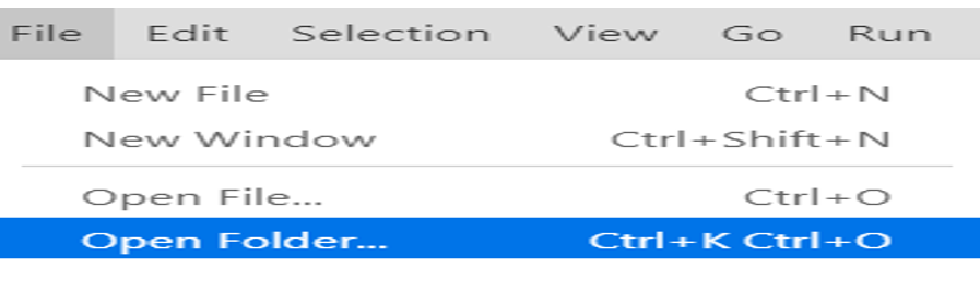 Selecting correct folder