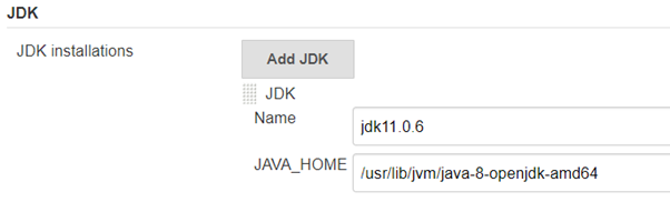 jdk installations