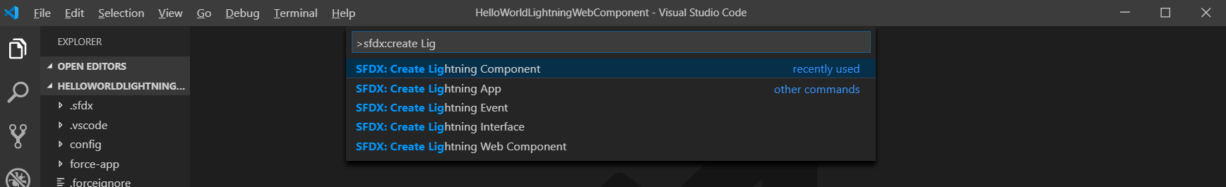 create Simple Lightning Component