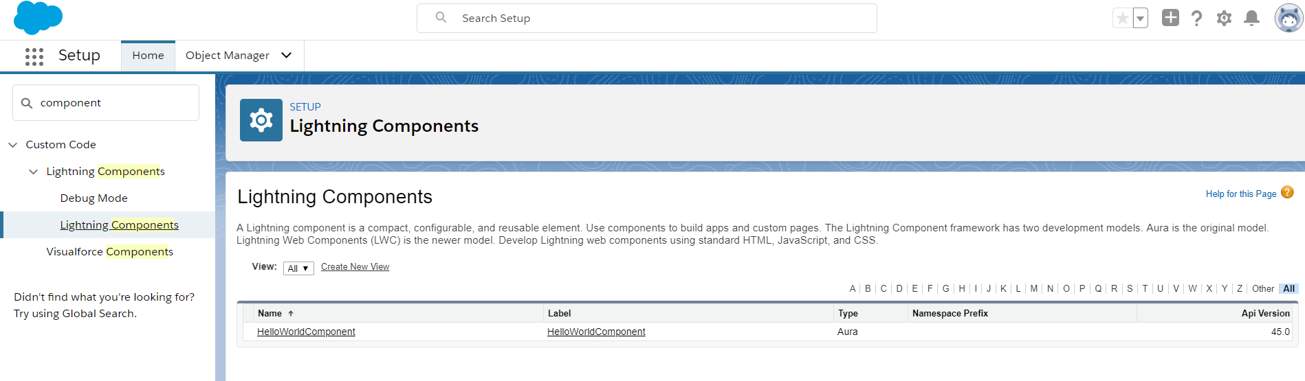 lightning components