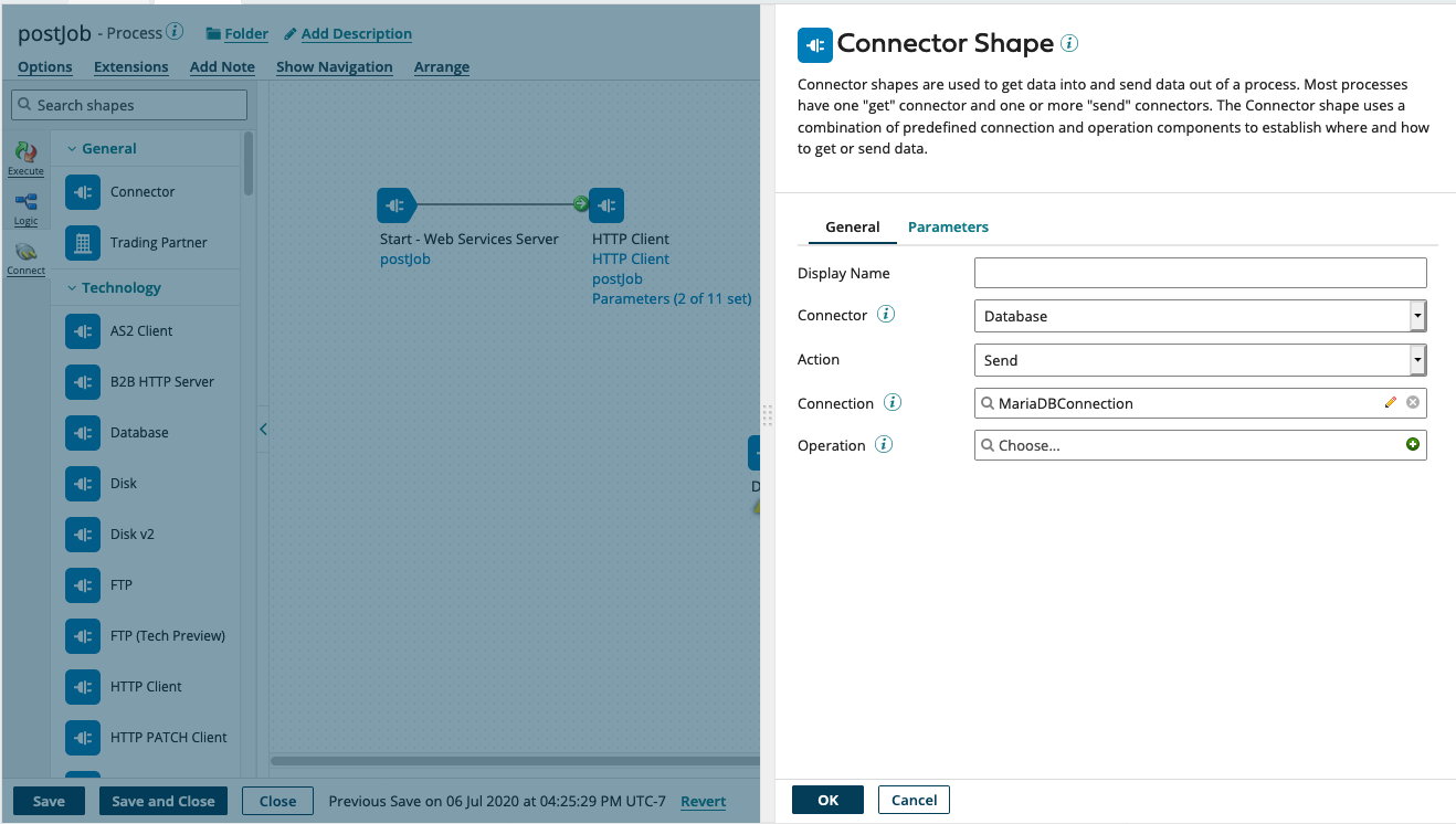 connector shape