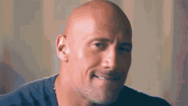 Dwayne the Rock Johnson gif: "Yeah, it's time to change the game"