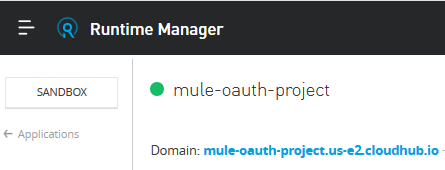 Runtime Manager