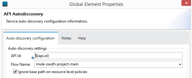 Global element properties 