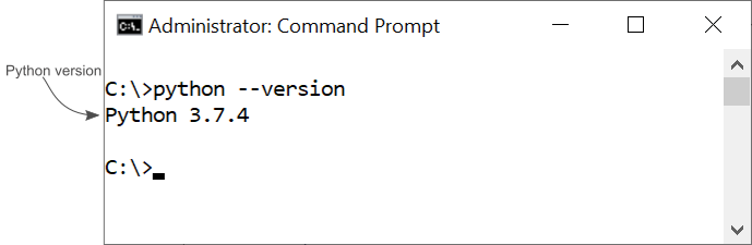 admin command prompt