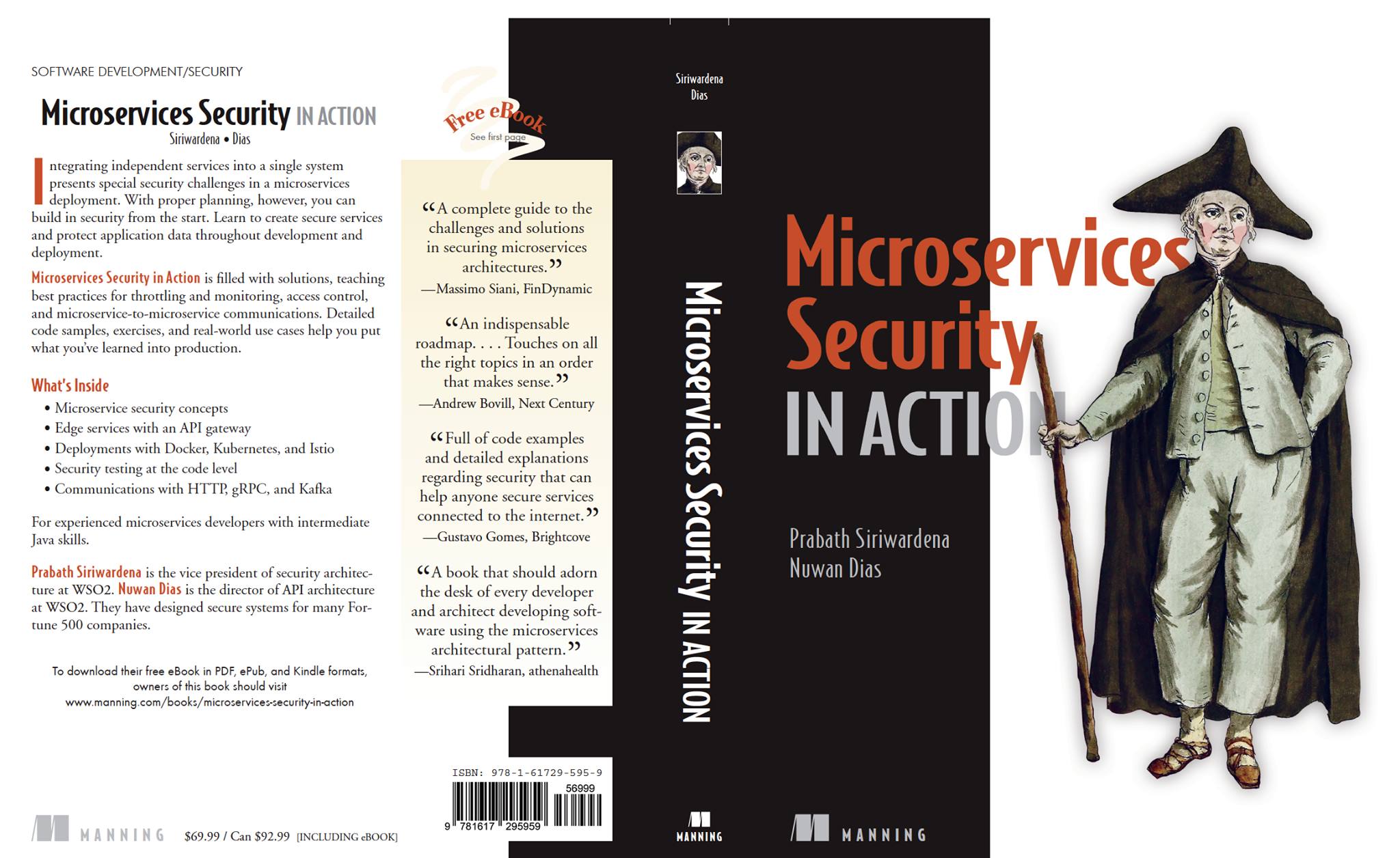 Microservices security in action cover