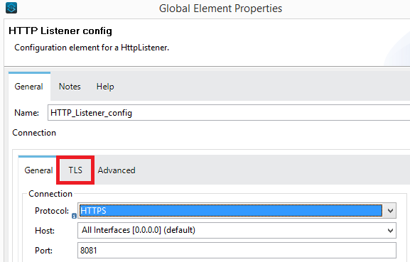 Configuring TLS