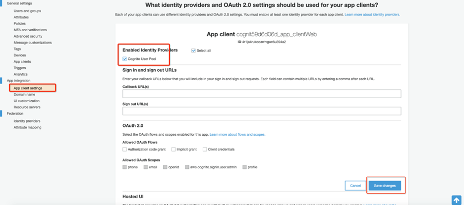 Identify providers and OAuth 2.0 settings