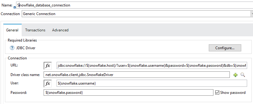 snowflake database