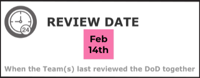 review date example