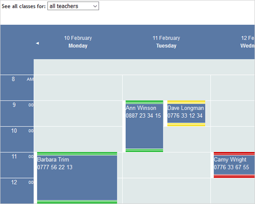 Mindfusion Scheduling Library