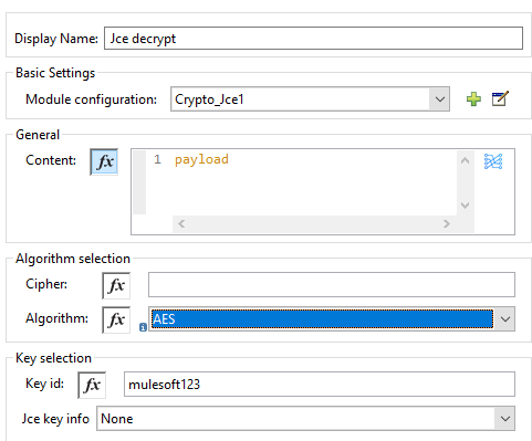 JCE decrypt