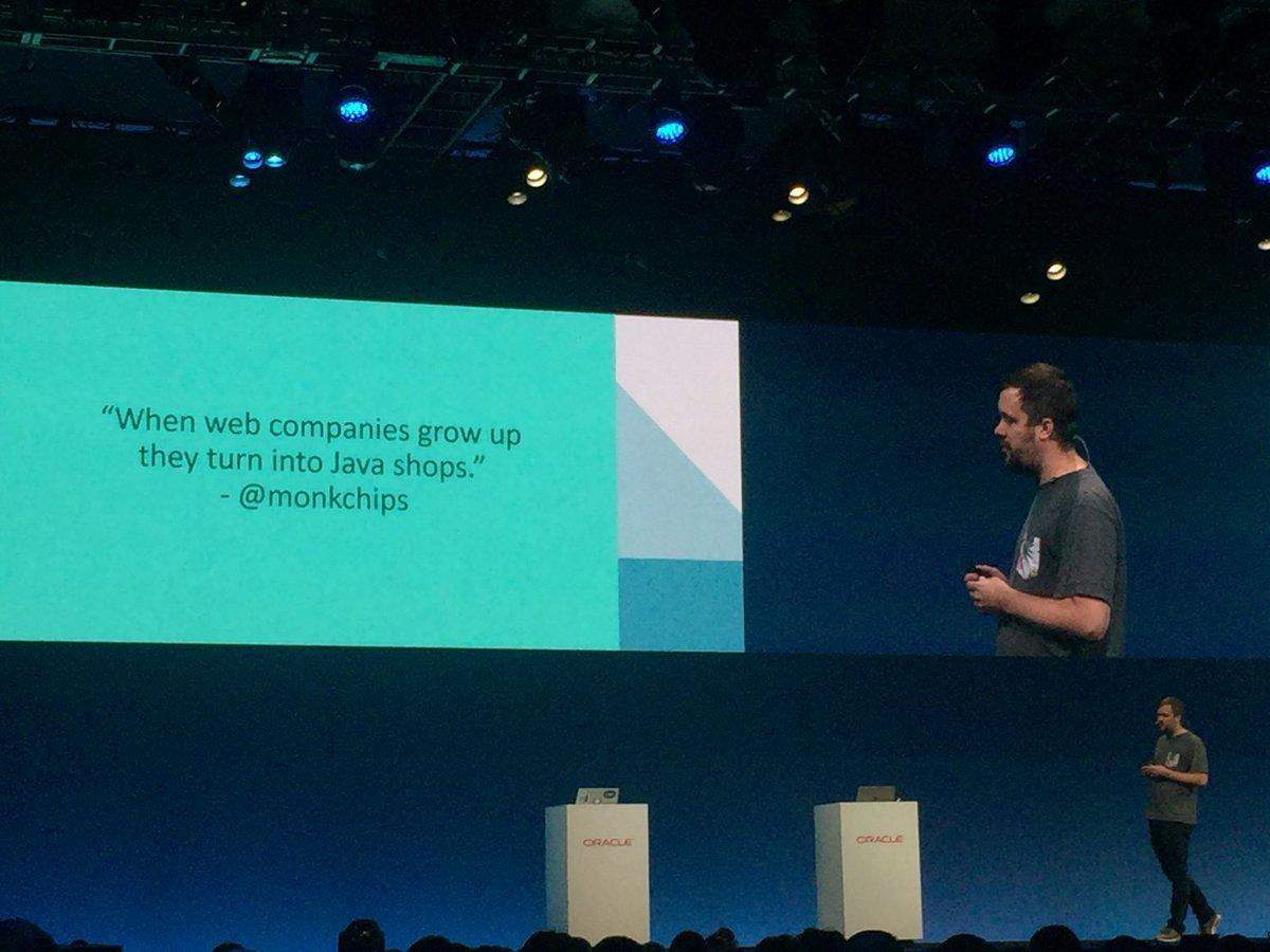 Conference talk on Java