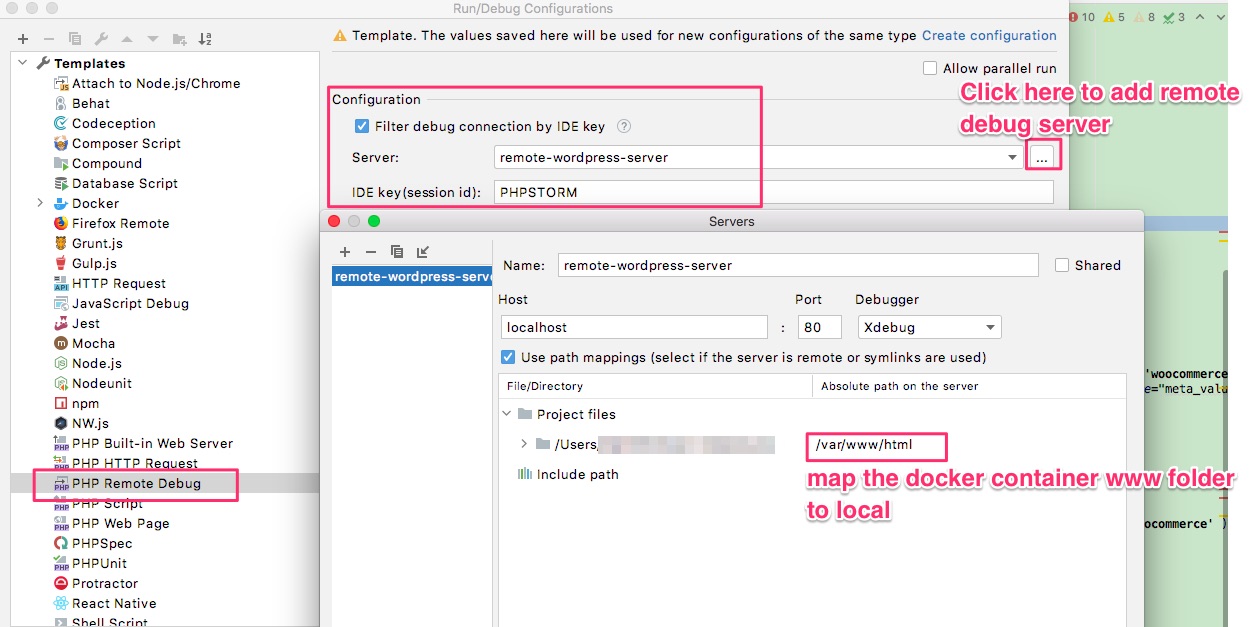 Xdebug configuration