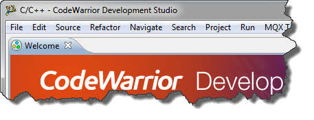 default codewarrior eclipse main frame