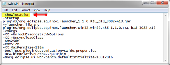 cwide.ini with -showlocation