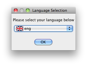 sqlshell installer language prompt