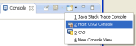 select osgi console