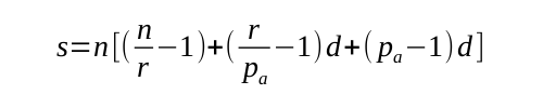 a potential coupling equation.