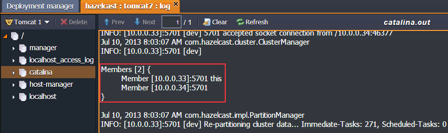 hazelcast cluster