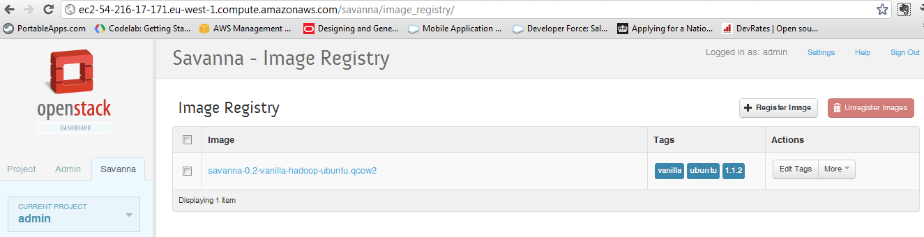 savanna-image-registry