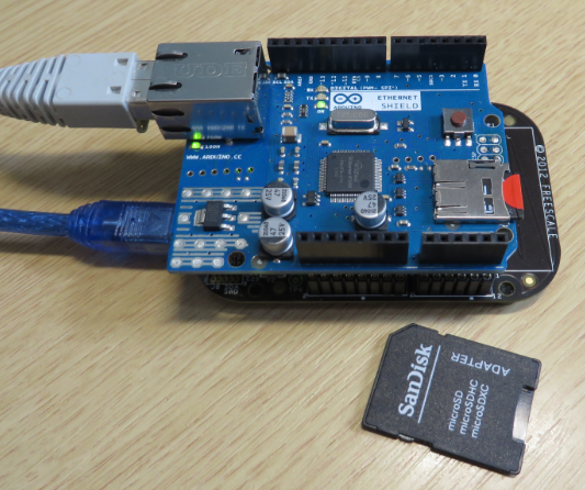 ethernet shield with sd card
