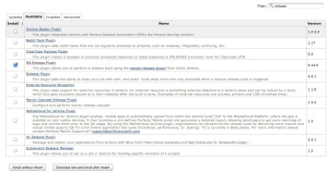Release plugin