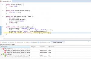 sonarqube analysis in eclipse